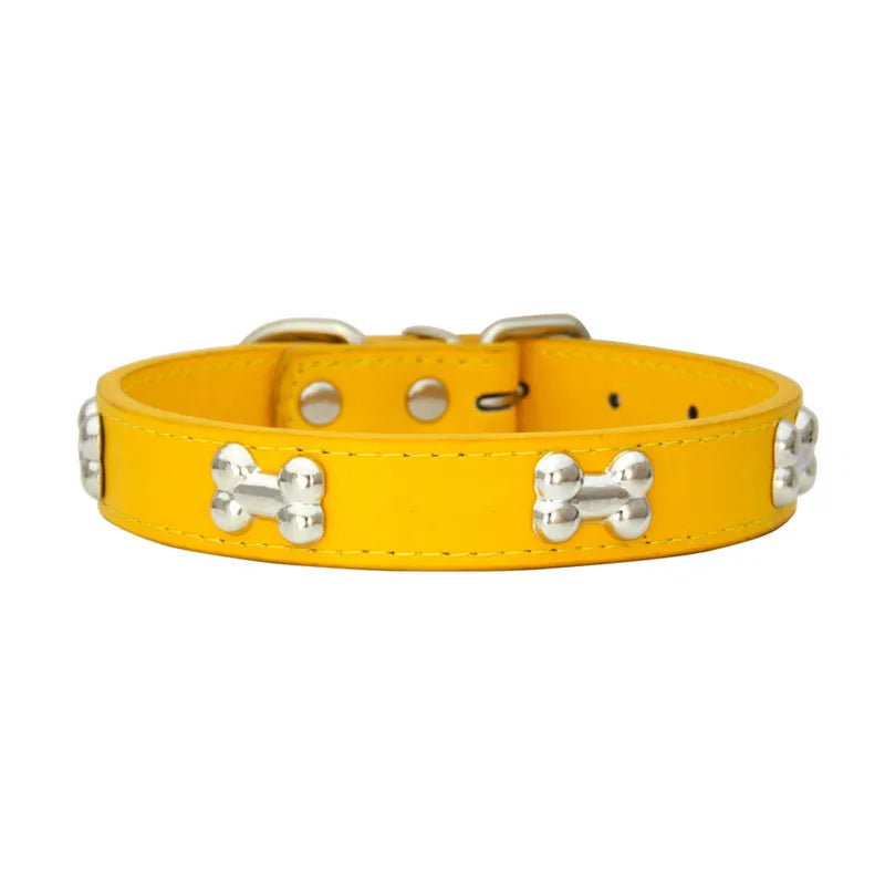 Fashion Leather Pet Collars - 5 - pn | ONEFY.SHOP
