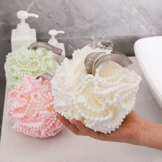 Soft Mesh Bath Sponge - 6 - km | ONEFY.SHOP
