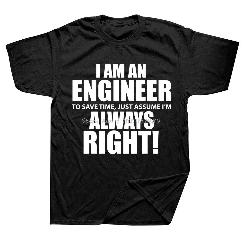 Humorous Engineer Slogan T-Shirt - 2 - es | ONEFY.SHOP