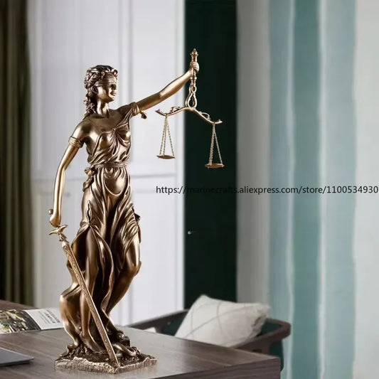 Classic Proportional Lady Justice Figurine - 2 - aw | ONEFY.SHOP
