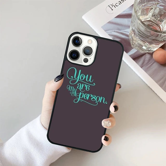 Grey’s Anatomy Thematic iPhone Case - 2 - ds | ONEFY.SHOP