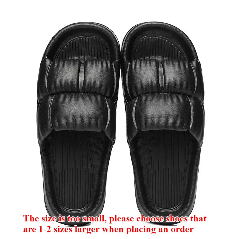Ultra-Soft Pillow Slide "Cloud" Slipper - 2 - gn | ONEFY.SHOP