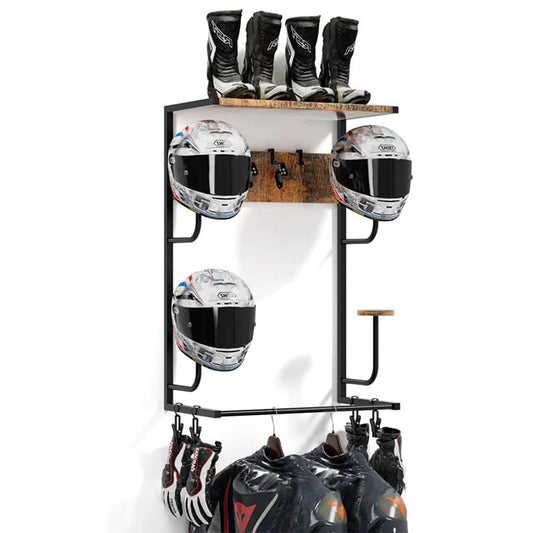 Wall-Mounted Helmet Decor - 3 - te | ONEFY.SHOP