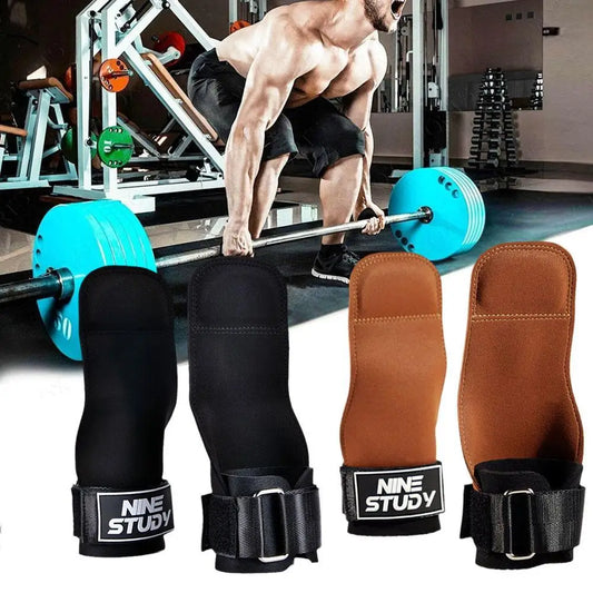 Cowhide Weightlifting Grip Pads - 4 - fs | ONEFY.SHOP