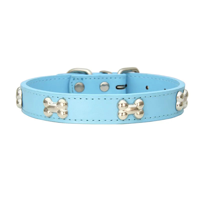 Fashion Leather Pet Collars - 5 - pn | ONEFY.SHOP