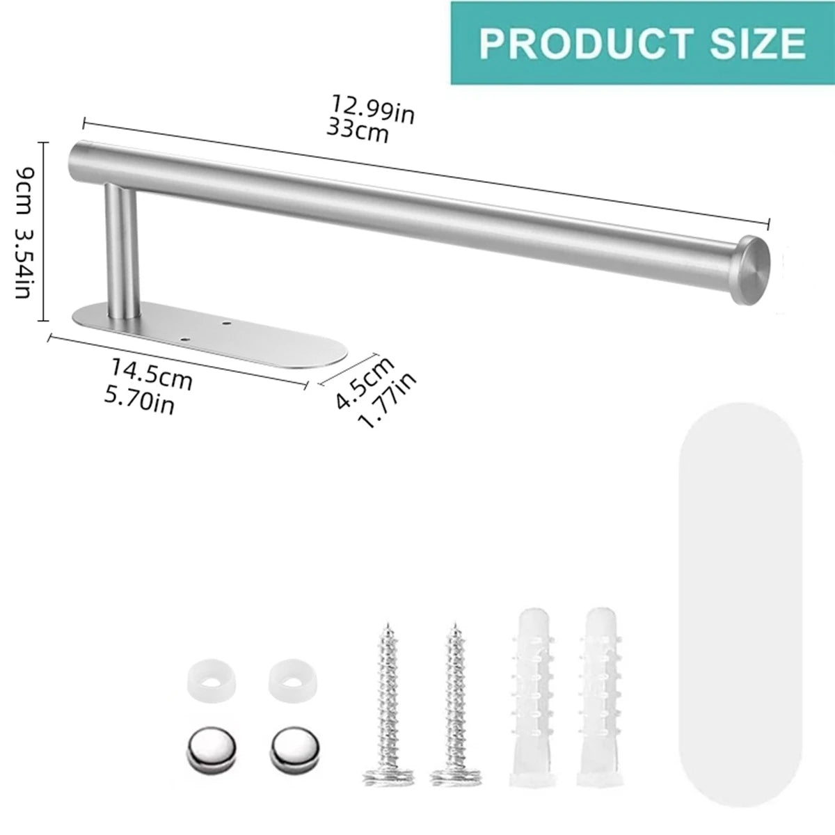 Adhesive Toilet Paper Holder - 6 - km | ONEFY.SHOP