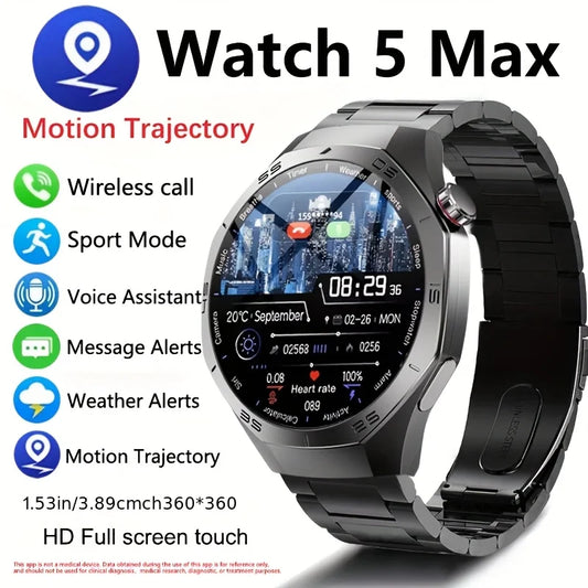 Round Smart Watch - 4 - ss | ONEFY.SHOP