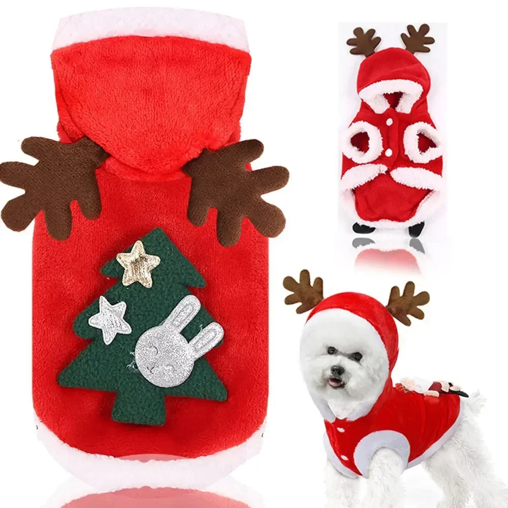 Dog Christmas Clothes - 5 - pn | ONEFY.SHOP