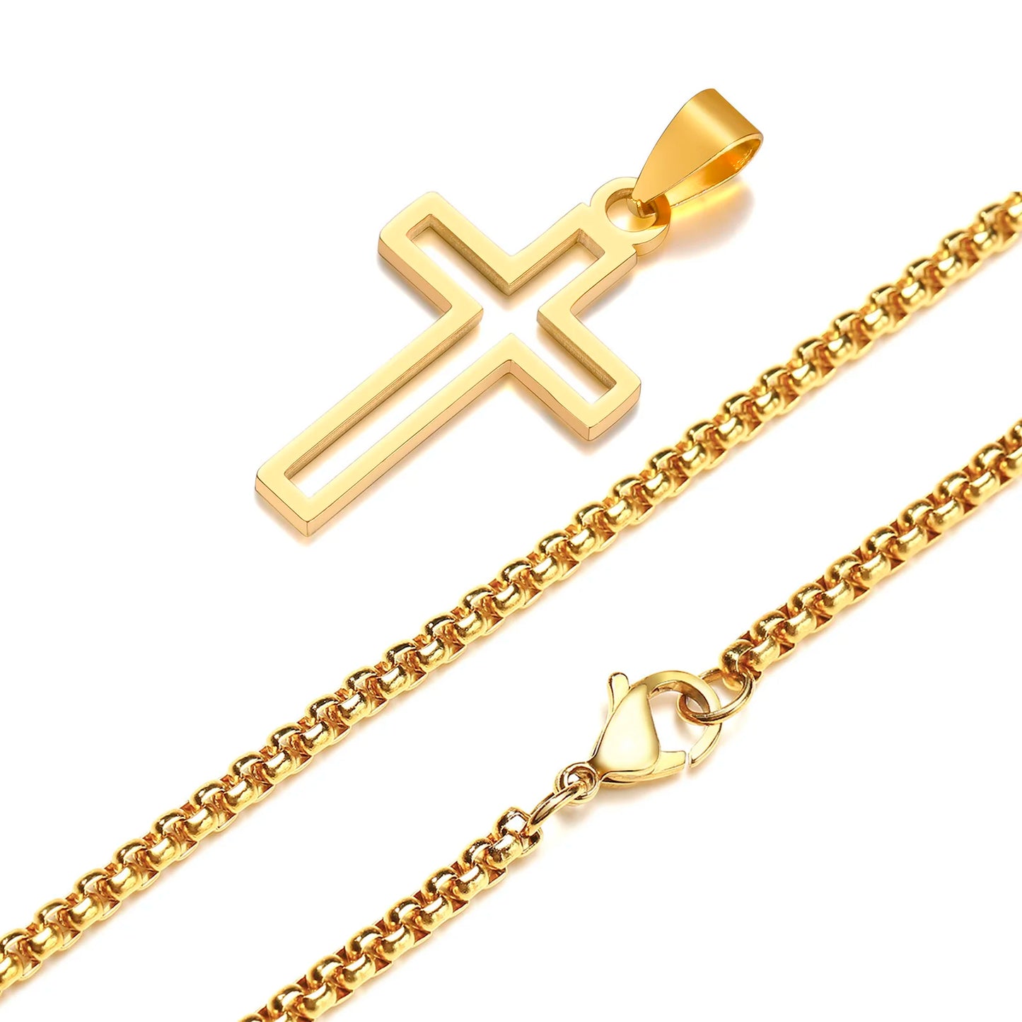 Casual Cross Necklace for Men - 8 - js | ONEFY.SHOP