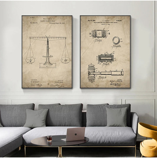 Lady Justice Law Patent Posters - 2 - aw | ONEFY.SHOP
