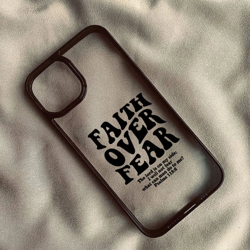 FAITH OVER FEAR iPhone Case - 8 - an | ONEFY.SHOP