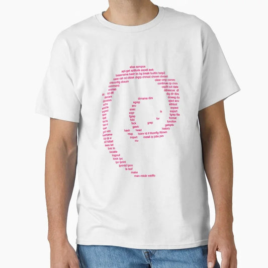 Commands Funny Linux T-Shirt - 2 - ps | ONEFY.SHOP