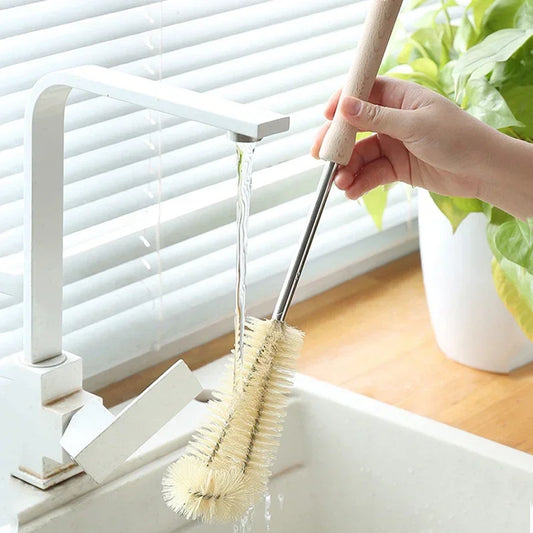 Long Wooden Handle Bottle Brush - 6 - km | ONEFY.SHOP