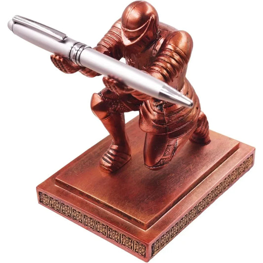 Medieval Knight Desktop Pen Holder Set - 2 - aw | ONEFY.SHOP