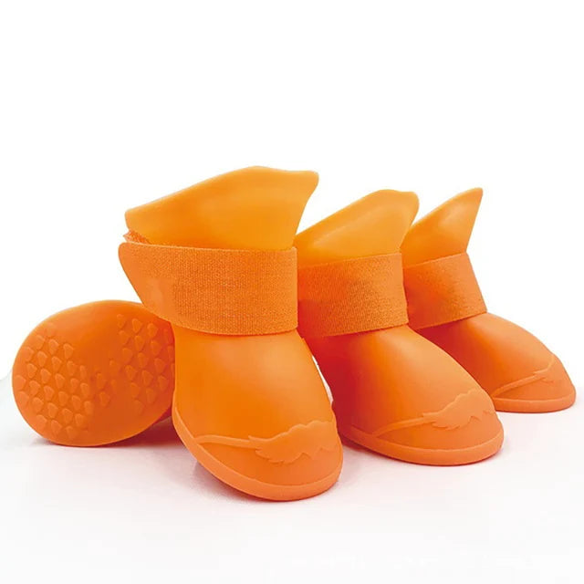 4Pcs Pet Rainshoe Anti-Slip Rubber - 8 - pn | ONEFY.SHOP