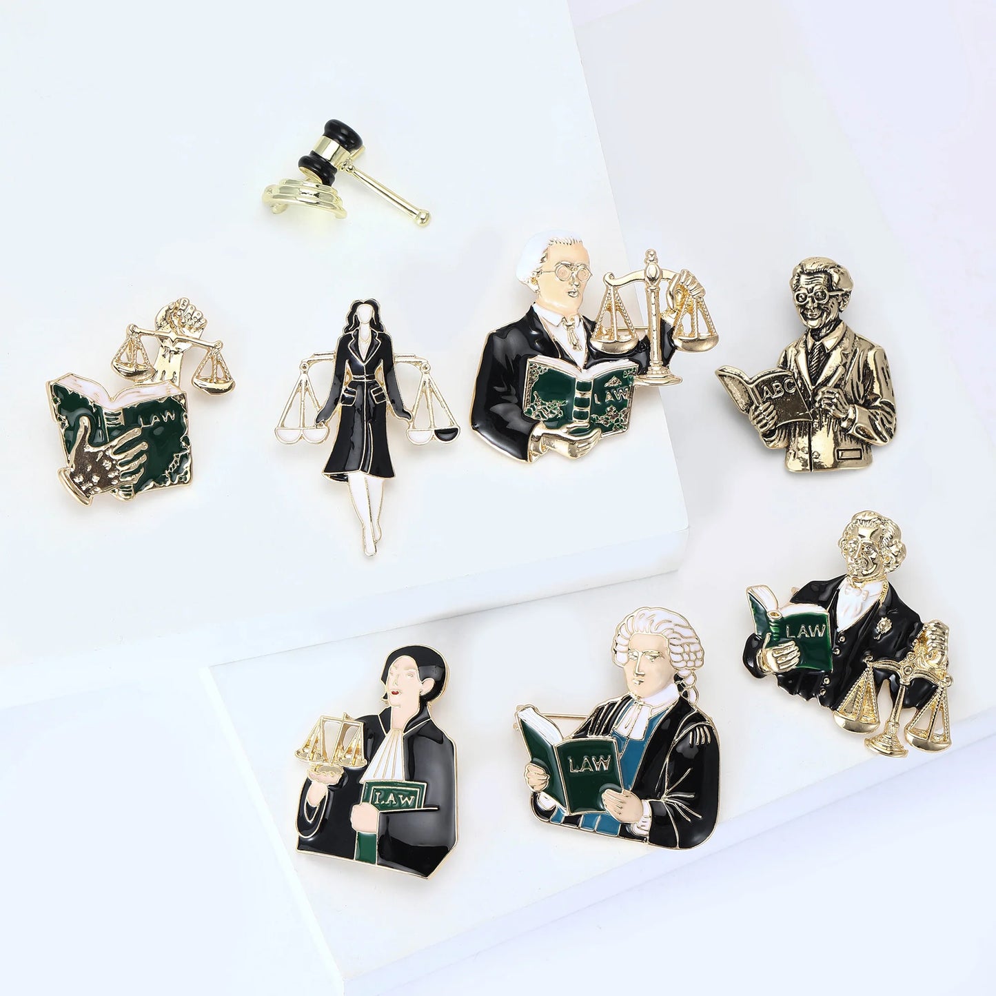 Justice Lawyer Brooches - 2 - aw | ONEFY.SHOP