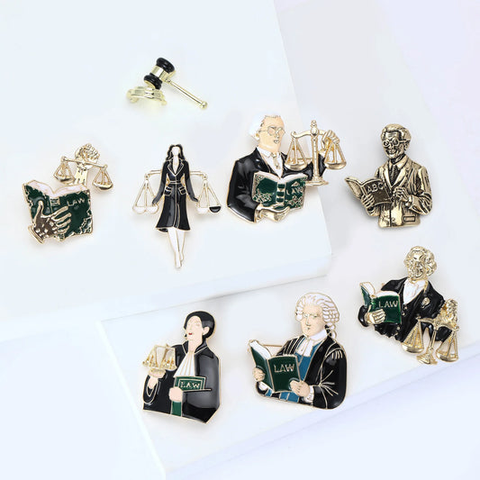 Justice Lawyer Brooches - 2 - aw | ONEFY.SHOP