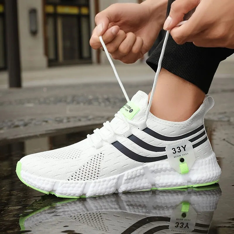 Dynamic Mesh Performance Sneaker - 2 - gn | ONEFY.SHOP