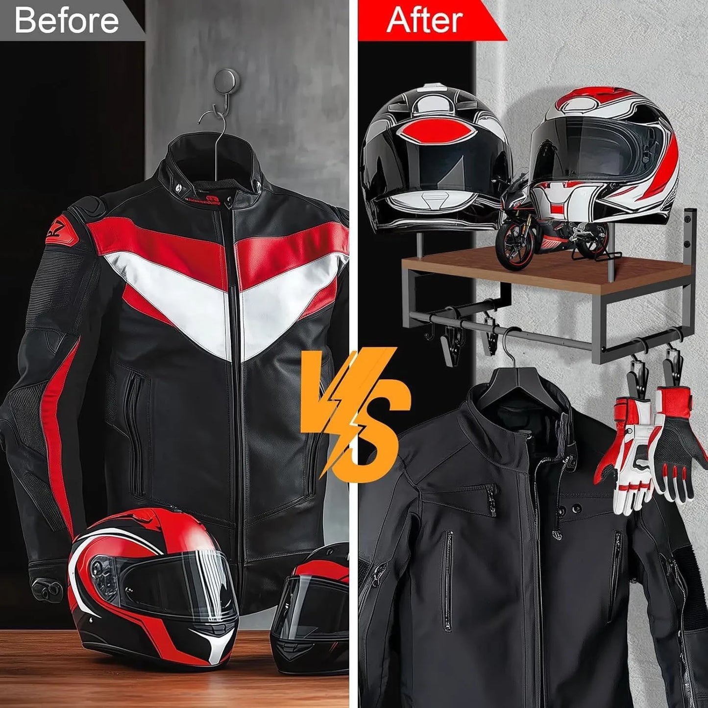 Helmet Display Rack Hook - 3 - ms | ONEFY.SHOP