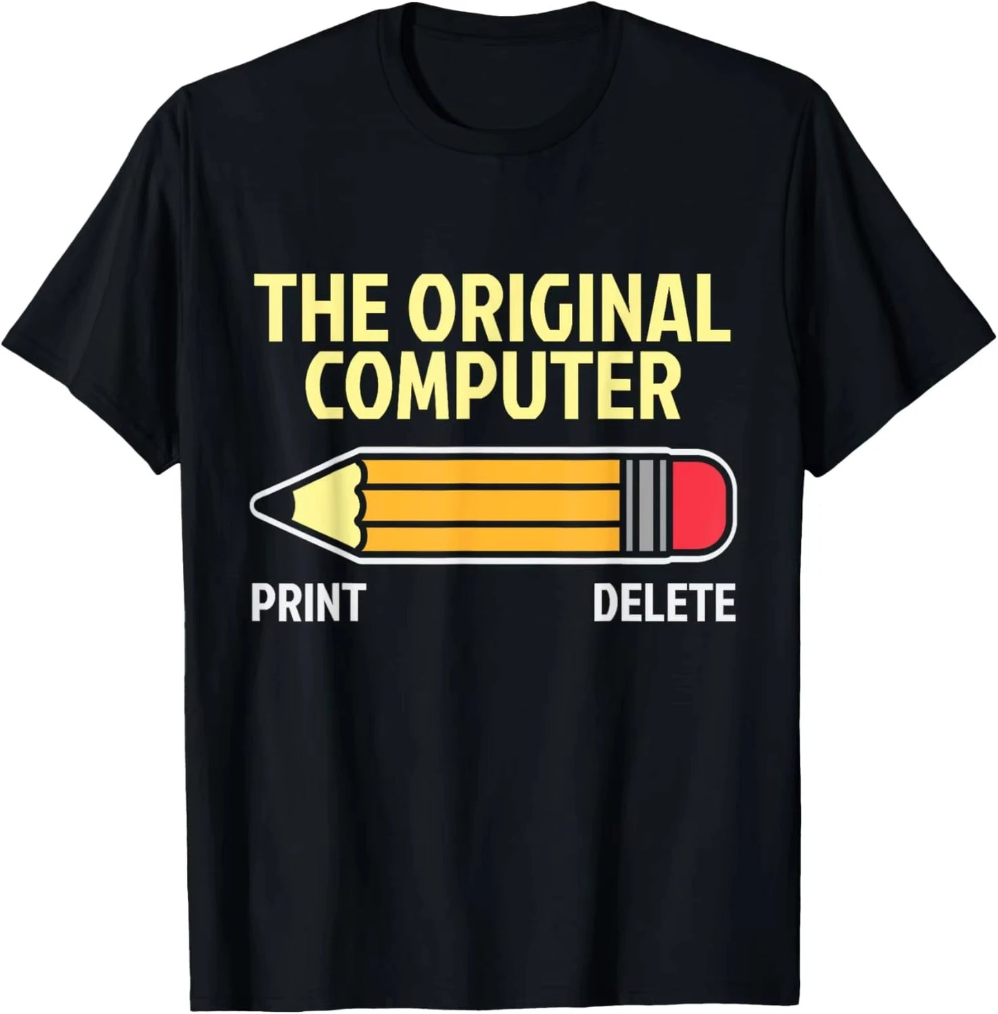 T-shirt original « Crayon d'ordinateur » - 2 - ps | ONEFY.SHOP