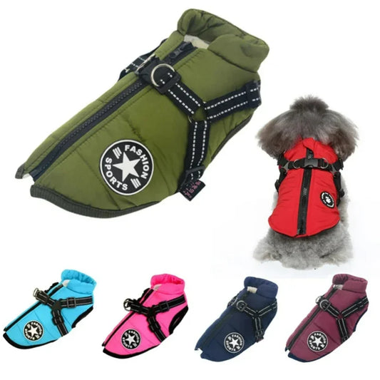 Pet Dog Winter Jacket Vest - 5 - pn | ONEFY.SHOP