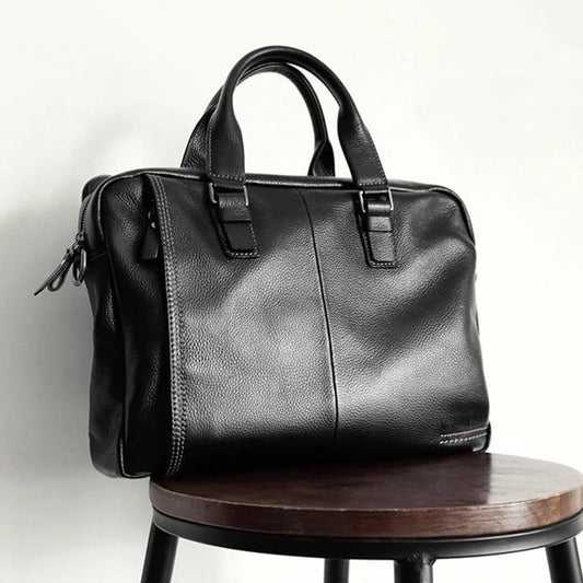 Classic Black Business Bag - 2 - aw | ONEFY.SHOP