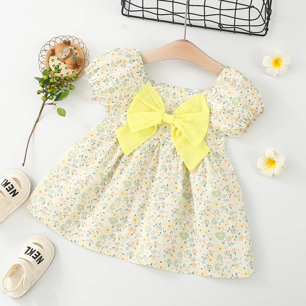 Baby Dress Flower Princess - 9 - kn | ONEFY.SHOP