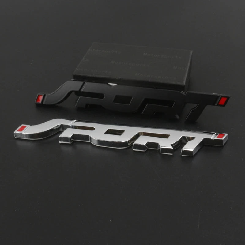 Metal 3D Sport Sticker Trunk - 3 - cs | ONEFY.SHOP