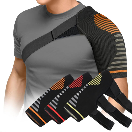 Shoulder Compression Support Sleeve with Strap - 4 - fs | ONEFY.SHOP