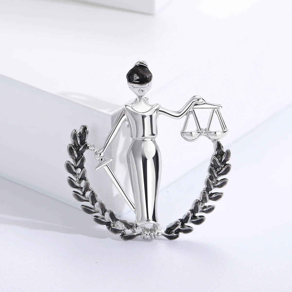 Law-Themed Brooch Pin - 2 - aw  | ONEFY.SHOP