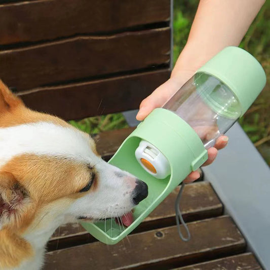 Portable Pet Water Bottle with Food Storage - 5 - ts | ONEFY.SHOP