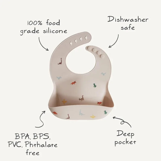 Silicone Baby Bib - 5 - bs | ONEFY.SHOP