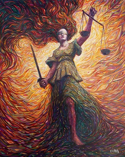 Goddess of Justice Lawyer Posters - 2 - aw  | ONEFY.SHOP