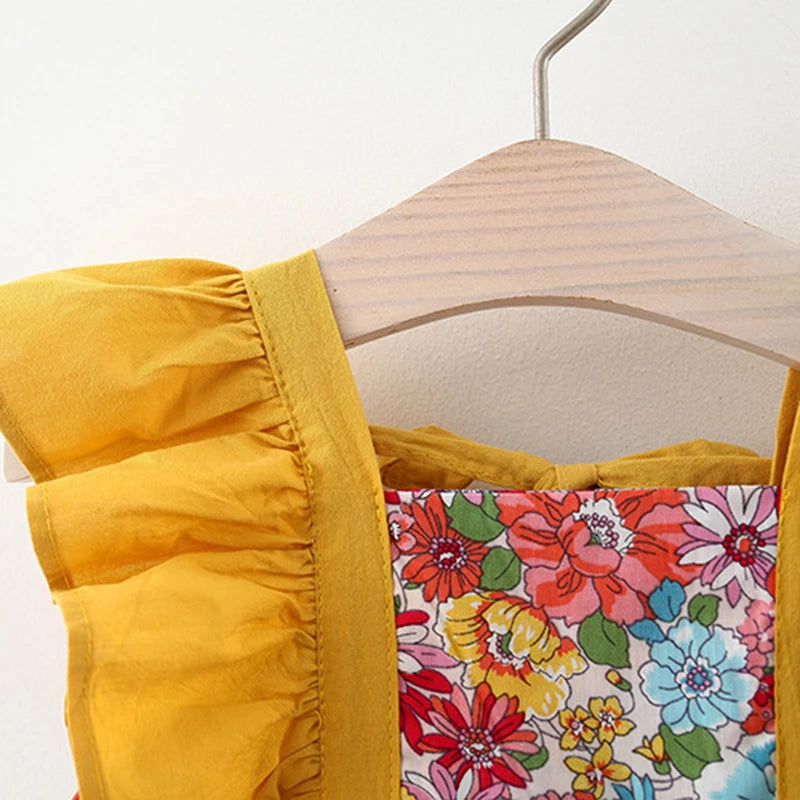 Dress Small Floral Hollow Bow - 9 - kn | ONEFY.SHOP