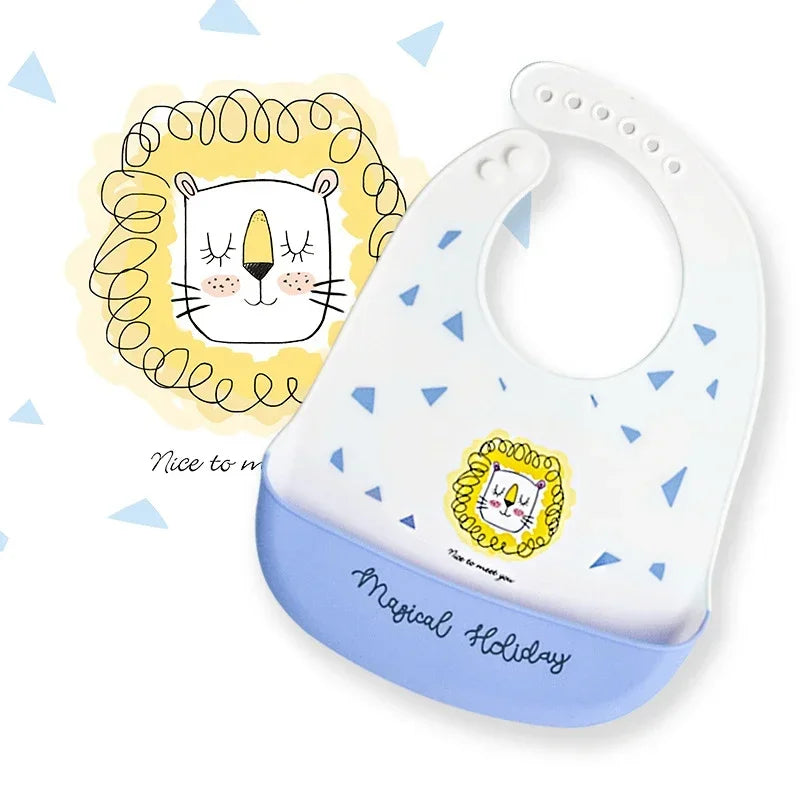 Baby Bibs Baby Animal Printed - 9 - bs | ONEFY.SHOP