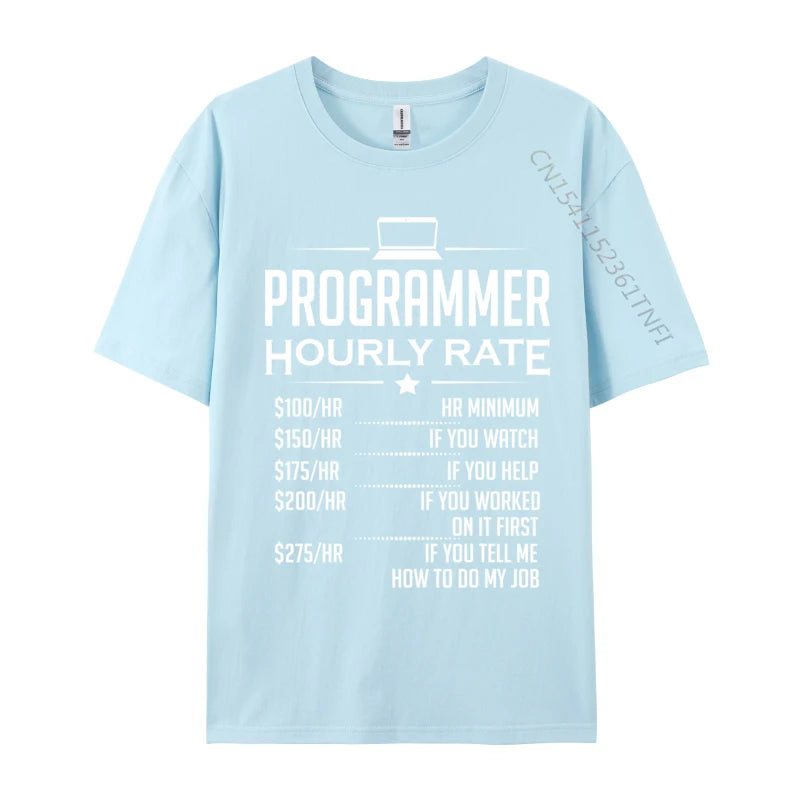 Programmer Hourly Rate T-Shirt - 2 - ps  | ONEFY.SHOP