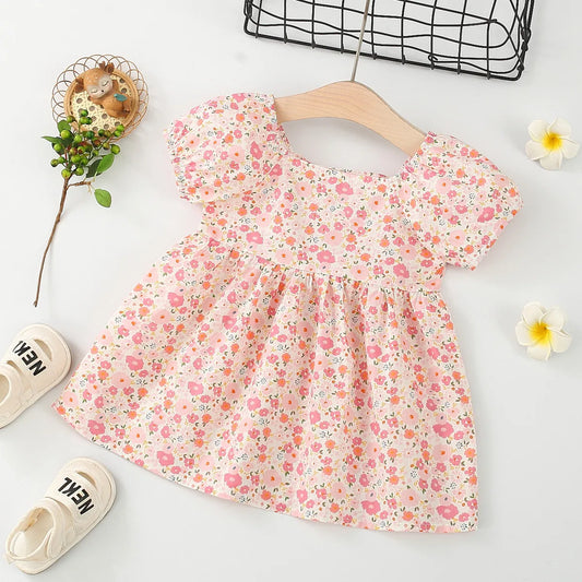 Baby Dress Flower Princess - 9 - kn | ONEFY.SHOP