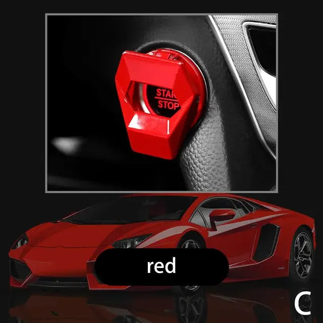 Car Start Stop Button Cover - 3 - cs | ONEFY.SHOP
