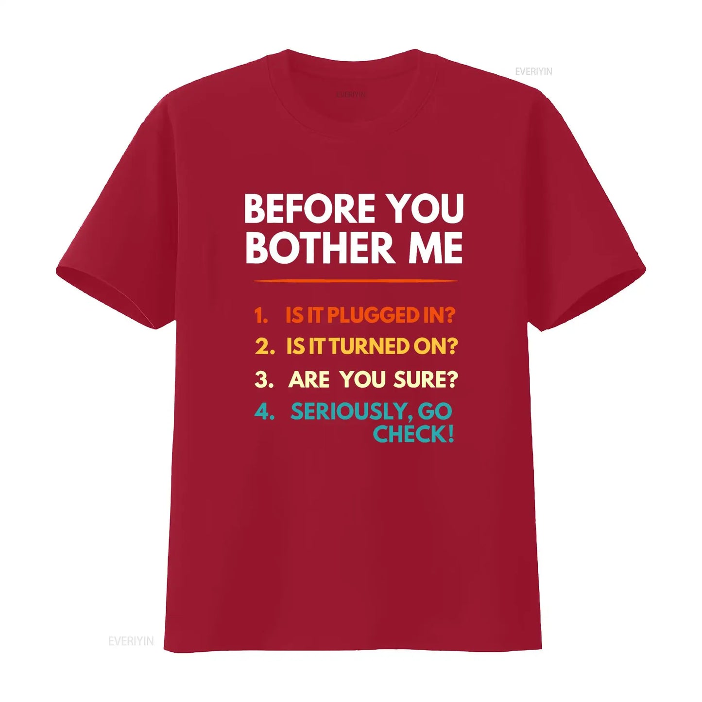 Before You Bother Me T-Shirt - 2 - ps | ONEFY.SHOP