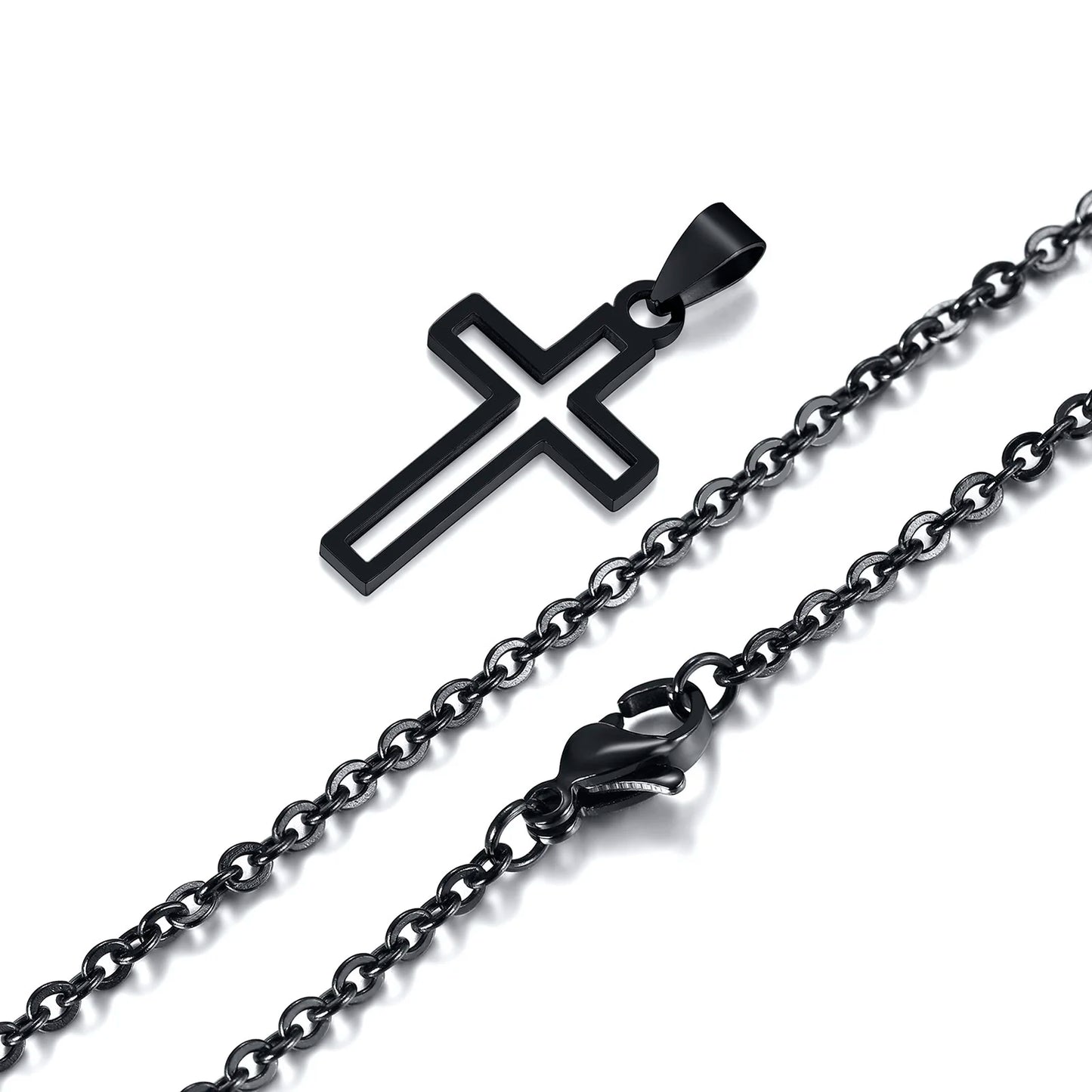 Casual Cross Necklace for Men - 8 - js | ONEFY.SHOP