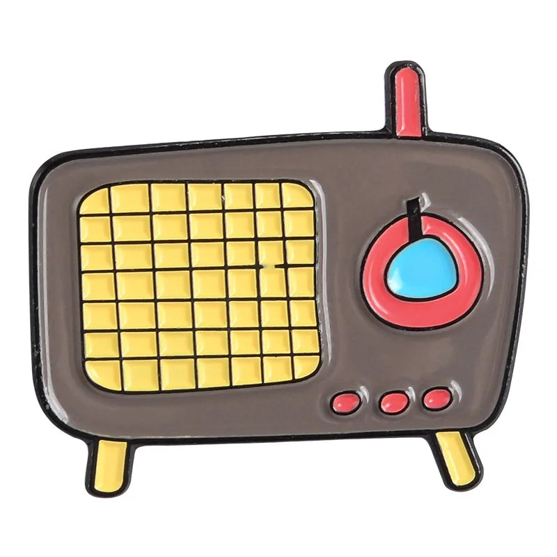 Retro Typewriter Enamel Pin Collection - 6 - dn | ONEFY.SHOP