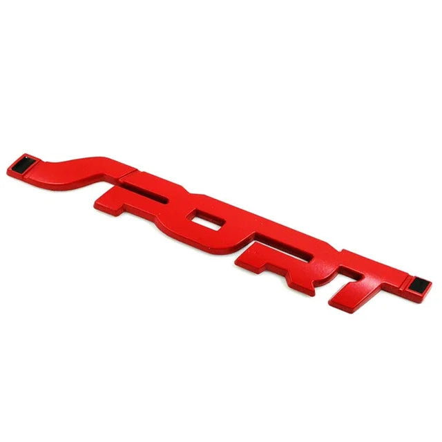 Metal 3D Sport Sticker Trunk - 3 - cs | ONEFY.SHOP