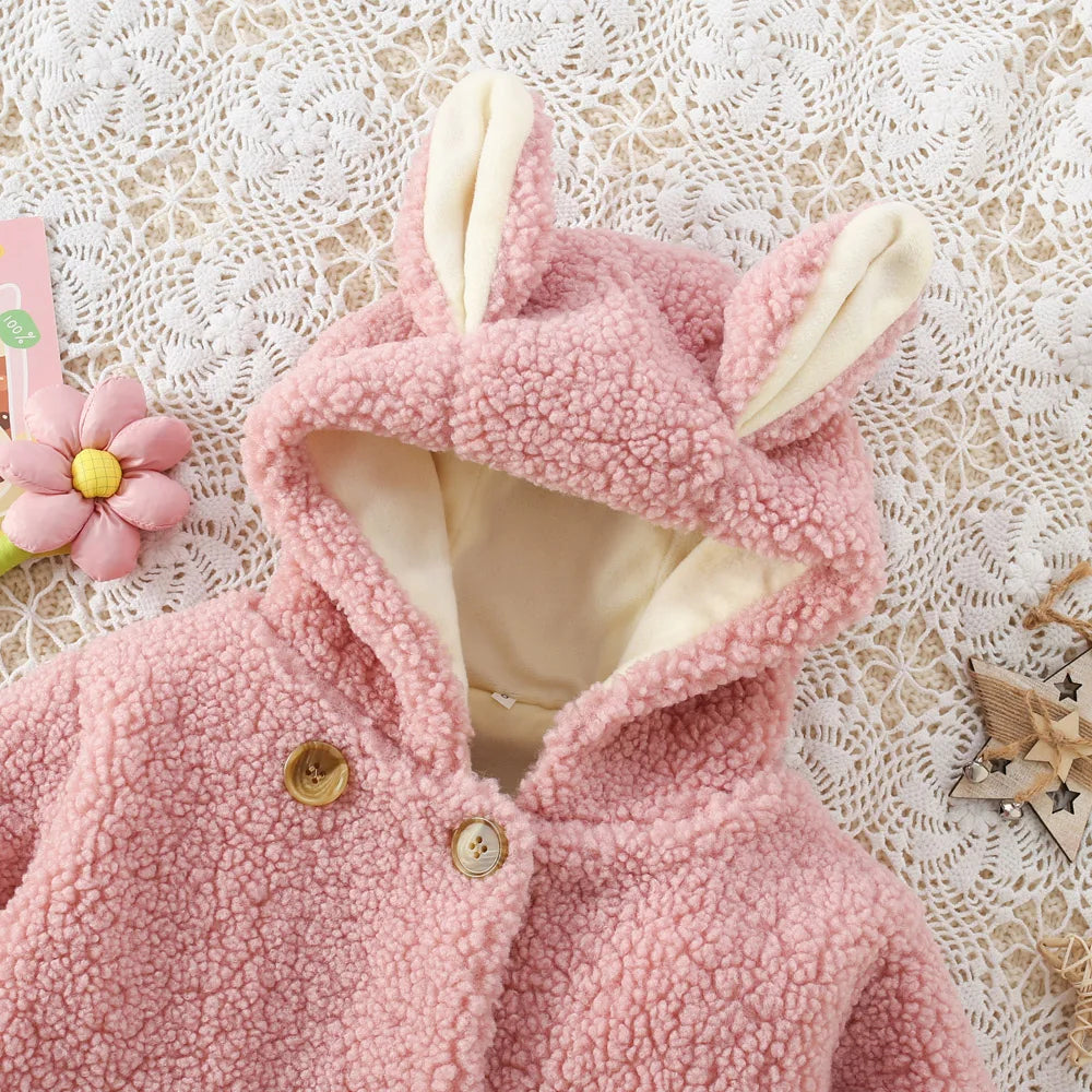 Baby Girl’s Coat Winter Cute - 9 - kn | ONEFY.SHOP