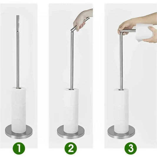Toilet Roll Holders Stainless Steel - 6 - km | ONEFY.SHOP