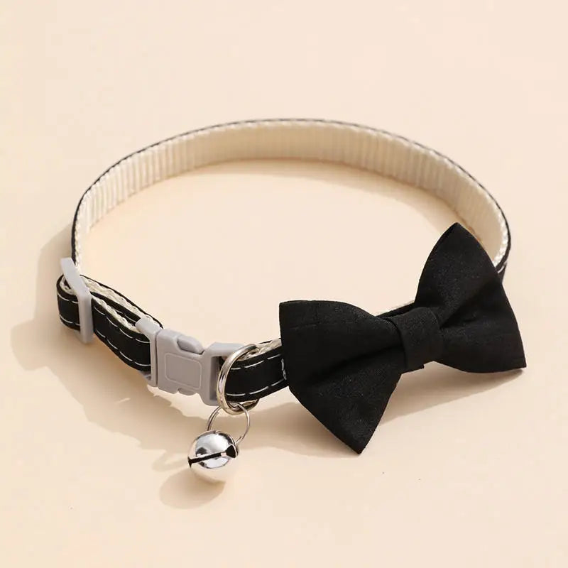 Bow Collar with Safety Bell - 5 - pn | ONEFY.SHOP