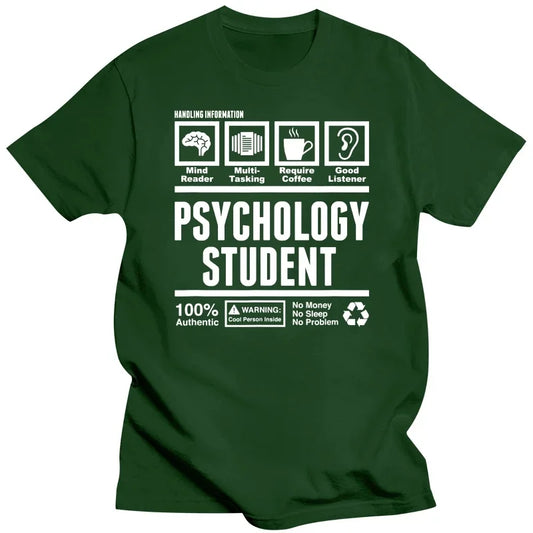 Psychology Student T-Shirt - 2 - ds | ONEFY.SHOP