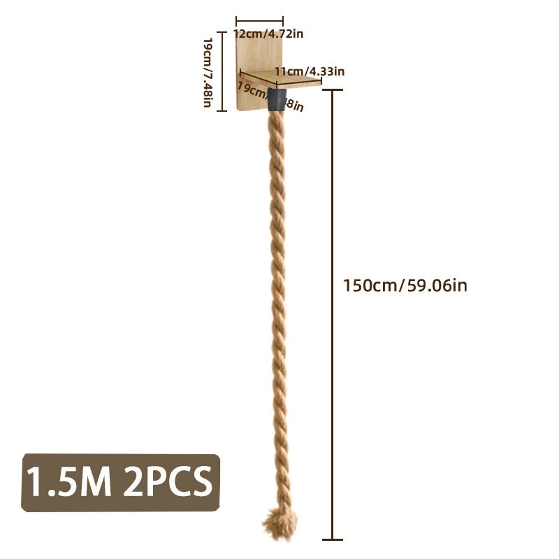 Cat Wall Sisal Rope Toy - 5 - ps | ONEFY.SHOP