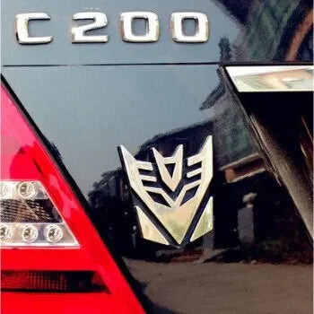 3D Chrome Autobot Emblem Car Decal - 3 - cs | ONEFY.SHOP