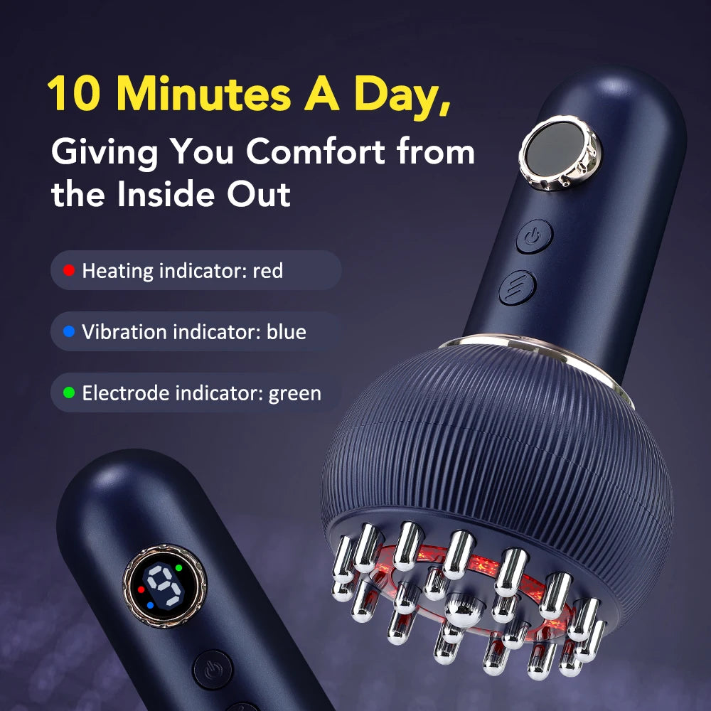 Electric Micro-Current and Heating Massager - 4 -  pe | ONEFY.SHOP