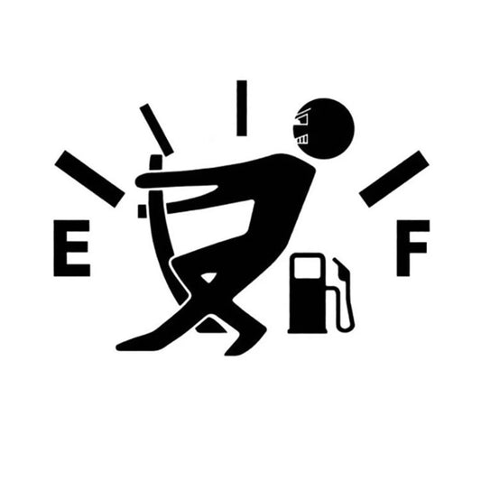 Reflective Car Fuel Gauge Decal - 3 - cs | ONEFY.SHOP